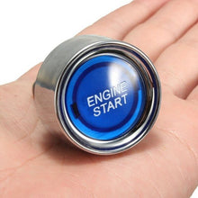 Load image into Gallery viewer, KOWELL Universal Blue LED Lights Motor Auto Illuminated Push Button Engine Start Starter Switch Auto Replacement Parts Repair