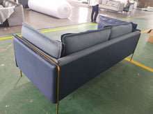 Load image into Gallery viewer, Karois-118 Nordic Office Sofa Meeting Business Reception Light Luxury Conference Leather Three-person Office Sofa