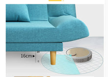 Load image into Gallery viewer, Karoislazy Sofa Small Apartment Foldable Living Room Lounge Chair Bedroom Balcony Sofa Folding Sofa Bed