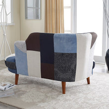 Load image into Gallery viewer, Karoisnordic Small Apartment Living Room Study Cloth Sofa Creative Fashion Pastoral Bedroom Lazy Small Chaise