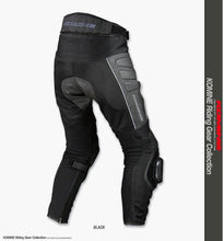 Load image into Gallery viewer, Komine pk709 leather motocross trousers automobile race pants motorcycle pants automobile racing ride pants