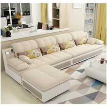 Load image into Gallery viewer, L shape hot sales  Living Room sofa set modern Style fabric sectional Sofas