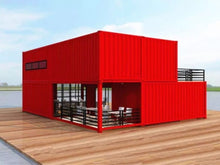 Load image into Gallery viewer, LA/TOKYO/ROMA Flat pack container house prefabricated container office accommodation as site prefab house