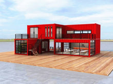 Load image into Gallery viewer, LA/TOKYO/ROMA Flat pack container house prefabricated container office accommodation as site prefab house