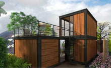 Load image into Gallery viewer, LA/TOKYO/ROMA Flat pack container house prefabricated container office accommodation as site prefab house