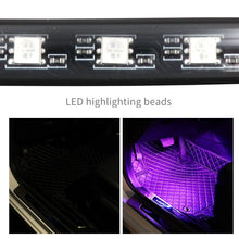 Load image into Gallery viewer, LED Car Foot Light Ambient Lamp With USB Wireless Remote Music Control Multiple Modes Automotive Interior Decorative Lights