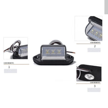 Load image into Gallery viewer, LED Number License Plate Lights Super Bright LED Lights For Truck Trailers Motorcycles Automobiles License Light