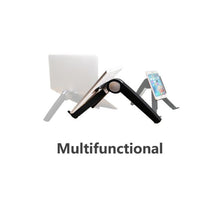 Load image into Gallery viewer, Laptop Holder PC Stand Desktop Bracket Stretchable Legs 11"-16" Computer Notebook Ergonomic Mount Foldable Portable Home Office