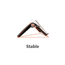 Load image into Gallery viewer, Laptop Holder PC Stand Desktop Bracket Stretchable Legs 11"-16" Computer Notebook Ergonomic Mount Foldable Portable Home Office