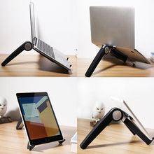 Load image into Gallery viewer, Laptop Holder PC Stand Desktop Bracket Stretchable Legs 11"-16" Computer Notebook Ergonomic Mount Foldable Portable Home Office