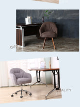 Load image into Gallery viewer, Lazy Chair back home dining chair modern minimalist cafe lounge chair Nordic hotel creative wood chair