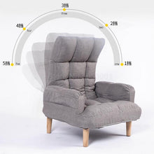 Load image into Gallery viewer, Lazy Sofa Found Simple Single-person Sofa Chair Household Midday Break Folding Lifting Chair Balcony Leisure Chair
