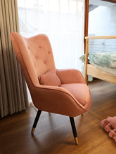 Load image into Gallery viewer, Lazy Sofa Small Apartment Modern Minimalist Creative Bedroom Sofa Nordic Fabric Balcony Leisure Single Sofa Chair