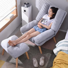 Load image into Gallery viewer, Lazy Sofa, Tatami, Single Sofa, Bedroom, Small Sofa, Small Apartment Folding Chair, Balcony, Leisure And Lazy Chair