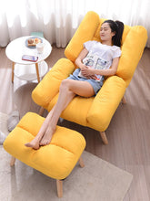 Load image into Gallery viewer, Lazy Sofa, Tatami, Single Sofa, Bedroom, Small Sofa, Small Apartment Folding Chair, Balcony, Leisure And Lazy Chair