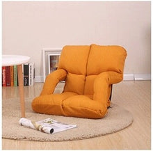 Load image into Gallery viewer, Lazy Sofa With Armrest Multifunctional Folding Floor Chair Sofa Lounger Bed