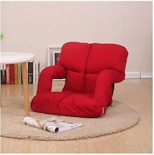 Load image into Gallery viewer, Lazy Sofa With Armrest Multifunctional Folding Floor Chair Sofa Lounger Bed
