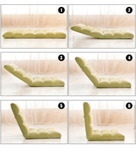 Load image into Gallery viewer, Lazy tatami sofa single leisure folding bed dormitory computer bedroom balcony floating window chair