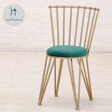 Load image into Gallery viewer, Louis Fashion Living Room Chairs Nordic Backrest Modern Minimalist Study Family Character Creative Art Restaurant