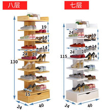 Load image into Gallery viewer, Louis Fashion Shoe Cabinets Multi Layer Simple Household Economical Province Space Door Simple Modern