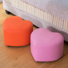 Load image into Gallery viewer, Louis Fashion Stools Ottomans Creative Shoes Children Living Room Sofa Tea Table Stool Heart Shaped Household Peels