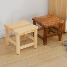 Load image into Gallery viewer, Louis Fashion Stools Ottomans Household Solid Wood Creative Shoes Changing Room Simple Modern Log