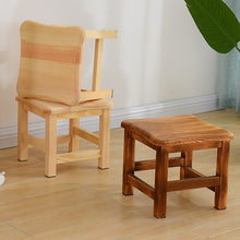 Load image into Gallery viewer, Louis Fashion Stools Ottomans Household Solid Wood Creative Shoes Changing Room Simple Modern Log