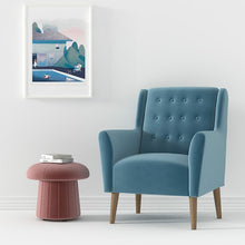 Load image into Gallery viewer, Louis Fashion Stools &amp; Ottomans Mushroom Small Sofa Fashion Home Living Room Creative Cute Adult Lazy Bedroom
