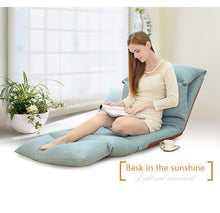Load image into Gallery viewer, Lounger sofa bed living room sofa floating window sofa single tatami floating window chair foldable and washable cloth coversofa