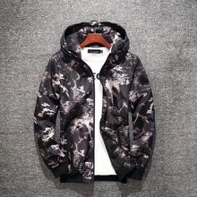 Load image into Gallery viewer, Lusumily Jacket Women Windbreaker Casual Autumn Outerwear Plus Size 5xl Coat Women Fashion Handsome Camouflage Feminine Jacket
