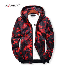 Load image into Gallery viewer, Lusumily Jacket Women Windbreaker Casual Autumn Outerwear Plus Size 5xl Coat Women Fashion Handsome Camouflage Feminine Jacket