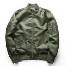 Load image into Gallery viewer, MA1 Army Air Force Fly Jacket  Spring Thin Plus Size Jacket For Male Pilot Air Force Bomber Jacket Men's Coat