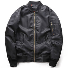 Load image into Gallery viewer, MA1 Army Air Force Fly Jacket  Spring Thin Plus Size Jacket For Male Pilot Air Force Bomber Jacket Men's Coat