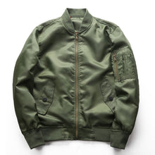 Load image into Gallery viewer, MA1 Army Air Force Fly Jacket  Spring Thin Plus Size Jacket For Male Pilot Air Force Bomber Jacket Men's Coat