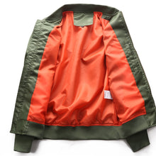 Load image into Gallery viewer, MA1 Army Air Force Fly Jacket  Spring Thin Plus Size Jacket For Male Pilot Air Force Bomber Jacket Men's Coat
