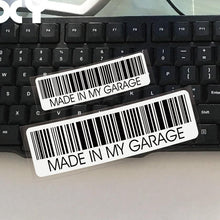 Load image into Gallery viewer, Made in My Garage Funny Car Styling Cute Car Stickers Decal Automobiles Motorcycles Vinyl Decals Drop Ship