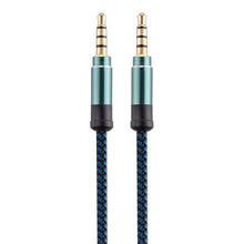 Load image into Gallery viewer, Male To Male Phone Car Nylon Plated Stereo AUX Headphone Audio Cable Good Automobiles &amp; Motorcycles Car Electronics Car Audio