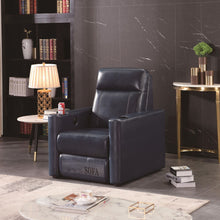 Load image into Gallery viewer, Manufacturer produces single leather custom VIP cinema sofa multifunctional high-end first-class cinema engineering sofa
