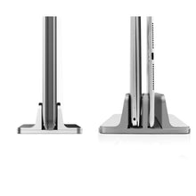 Load image into Gallery viewer, Metal Dual-slot Vertical Adjustable Laptop Stand Tablets Cooling Support Holder For Laptop Computer Holder Stand Home Office