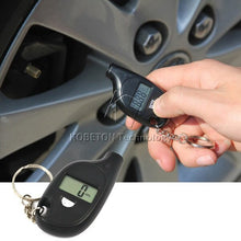 Load image into Gallery viewer, Mini Tire pressure gauge Digital automobile gauges Auto Wheel air alarm manometer Test barometer meter Tester Motorcycle
