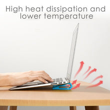 Load image into Gallery viewer, Mini portable Laptop Stand Adjustable Bracket Desktop Computer Increased Shelf Cooling Base Bracket Office Supplies Protective