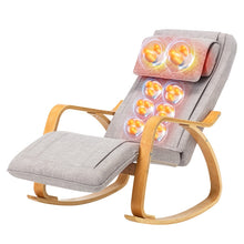 Load image into Gallery viewer, Modern Massage Chair 3D Full Back Rocking Armchair Vibrating Function 8 Massage Modes Rocking Chaise Lounge Chair For elder
