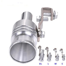 Load image into Gallery viewer, Motorbike Car Exhaust Fake Turbo Whistle Pipe Sound Muffler Blow Off Valve Universal Simulator Whistler