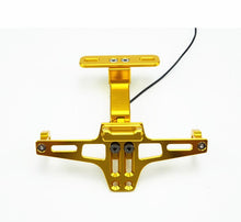 Load image into Gallery viewer, Motorcycle Automobile Adjustable Angle Metal License Plate Holder Bracket  for Ducati HYPERMOTARD 821 SP 939