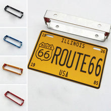 Load image into Gallery viewer, Motorcycle Automobile Adjustable Angle Metal License Plate Holder Bracket  for Ducati Monster M900