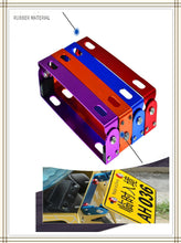 Load image into Gallery viewer, Motorcycle Automobile Adjustable Angle Metal License Plate Holder Bracket  for TRIUMRH STREET TRIPLE