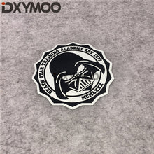 Load image into Gallery viewer, Motorcycle Automobile Body Stickers Death Training ACADEMY EST 1977 War Mask Man Car Styling Bike Vinyl Tape Bumper