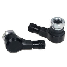 Load image into Gallery viewer, Motorcycle Automobile Universal Aluminum Alloy Tire Valve Vacuum Tire 90 Degree Modeling Valve Cap Valve cover