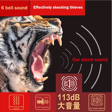 Load image into Gallery viewer, Motorcycle Bikes Security Alarm Bike Protecter 113dB Anti-Theft Vibration Waterproof Burglar Alarm Automobile Alarming Apparatus