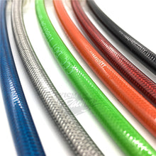 Load image into Gallery viewer, Motorcycle Dirt Bike Braided Brake Hose Line Steel Brake cable Hydraulic Banjo pipe 400mm-1500mm for motorcycle Universal Racing
